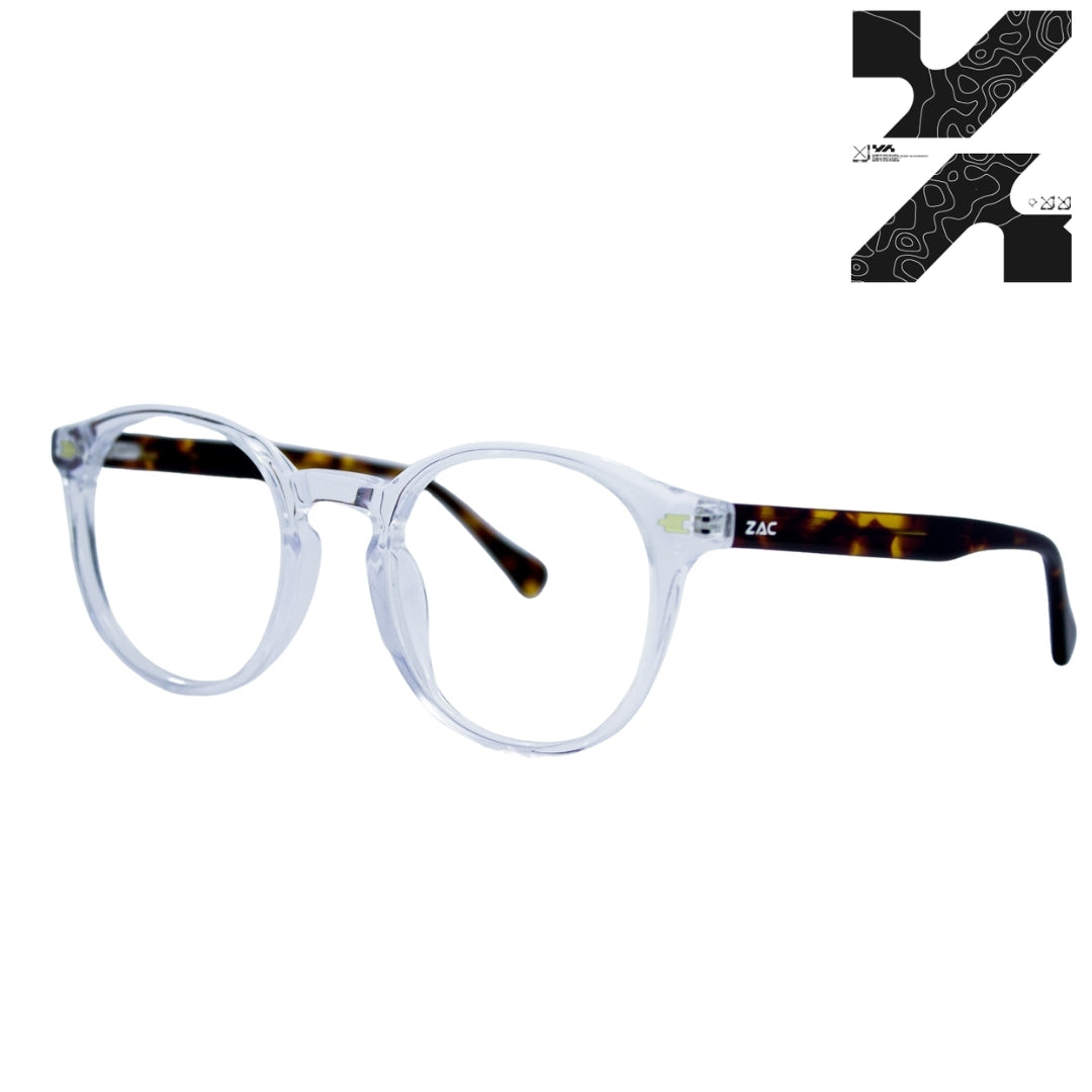 Óculos de Grau Zac Yuuk Legacy + Lentes Zac Blue Filter