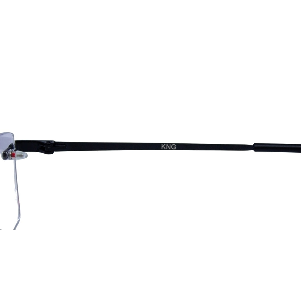 Óculos Gamer Zac KNG Invisible 3 Peças Blue Filter Sem Grau