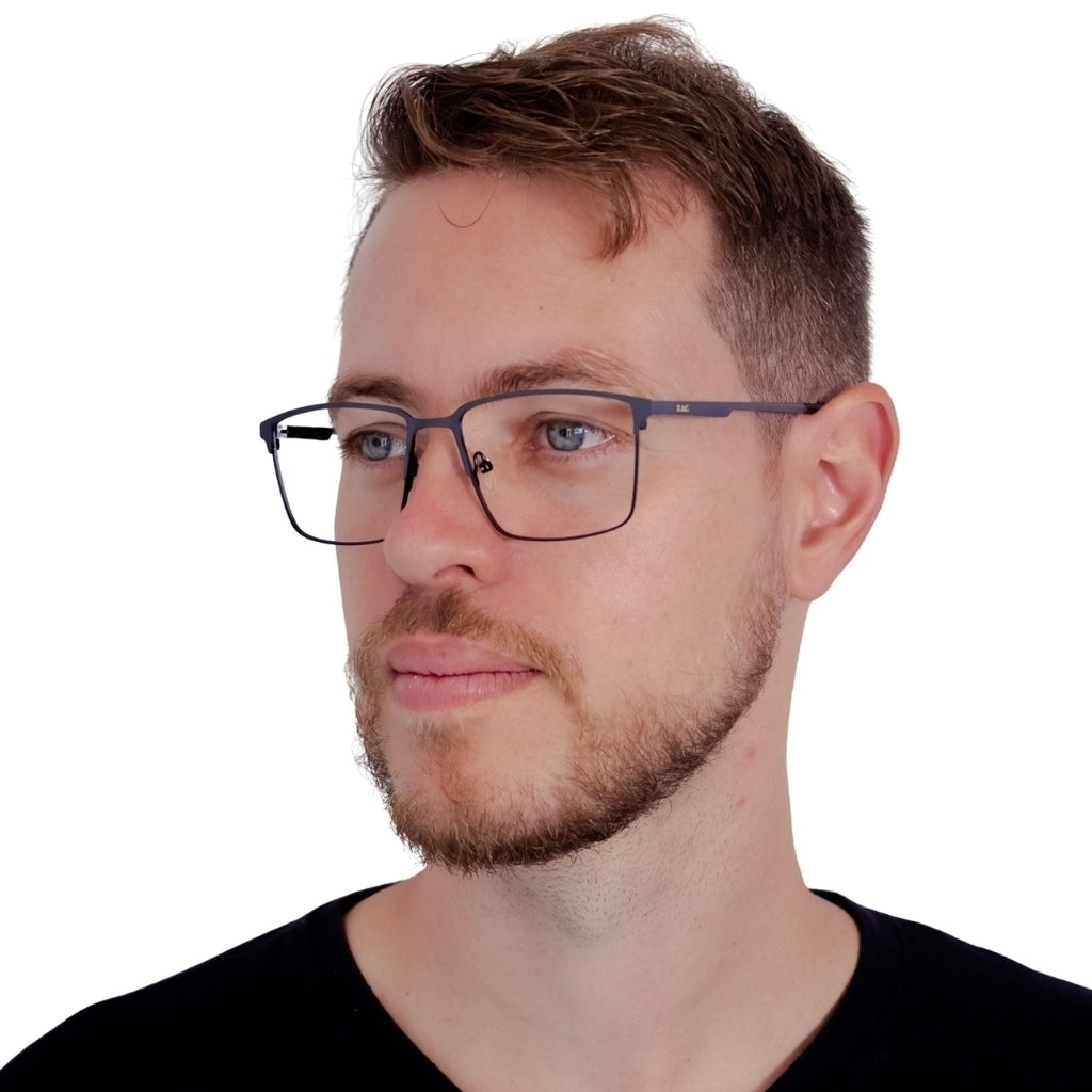 Óculos de Grau Zac Pulse Preto Metálico