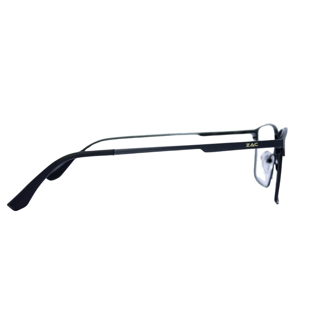 Óculos de Grau Zac Pulse Preto Metálico