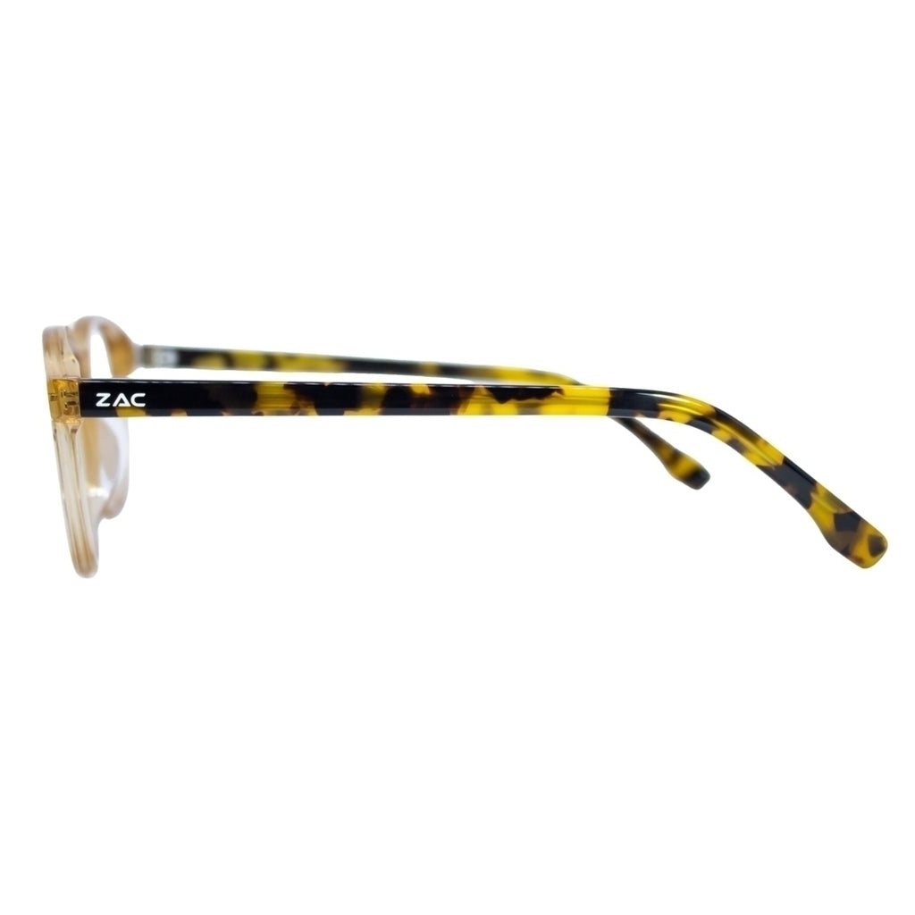 Óculos de Grau Zac Amber Lux Âmbar Translúcido