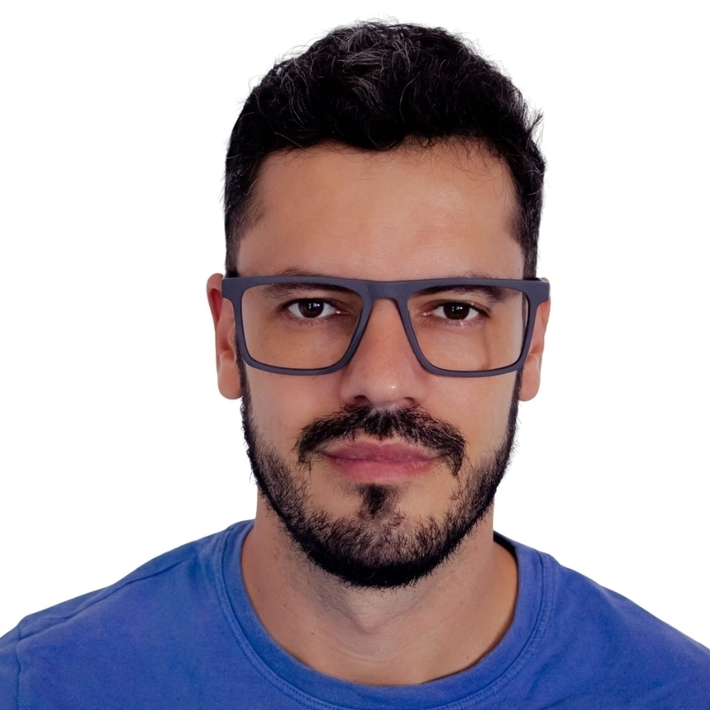 Óculos de Grau Zac Fade Cinza Escuro