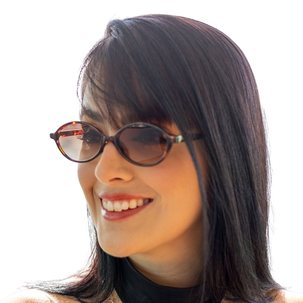 Óculos Solar Zac Elise Havana Lente Marrom Degradê