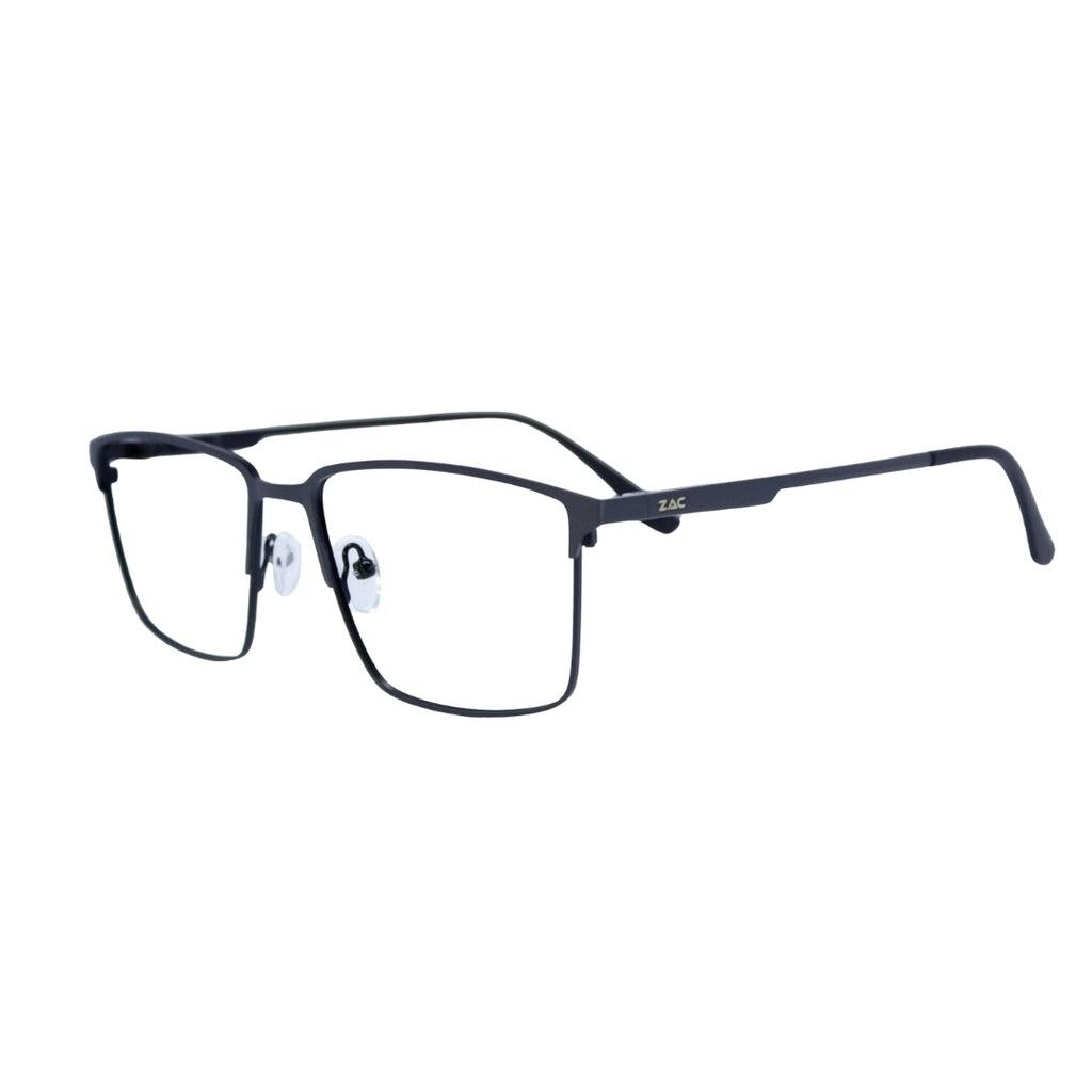 Óculos de Grau Zac Pulse Preto Metálico