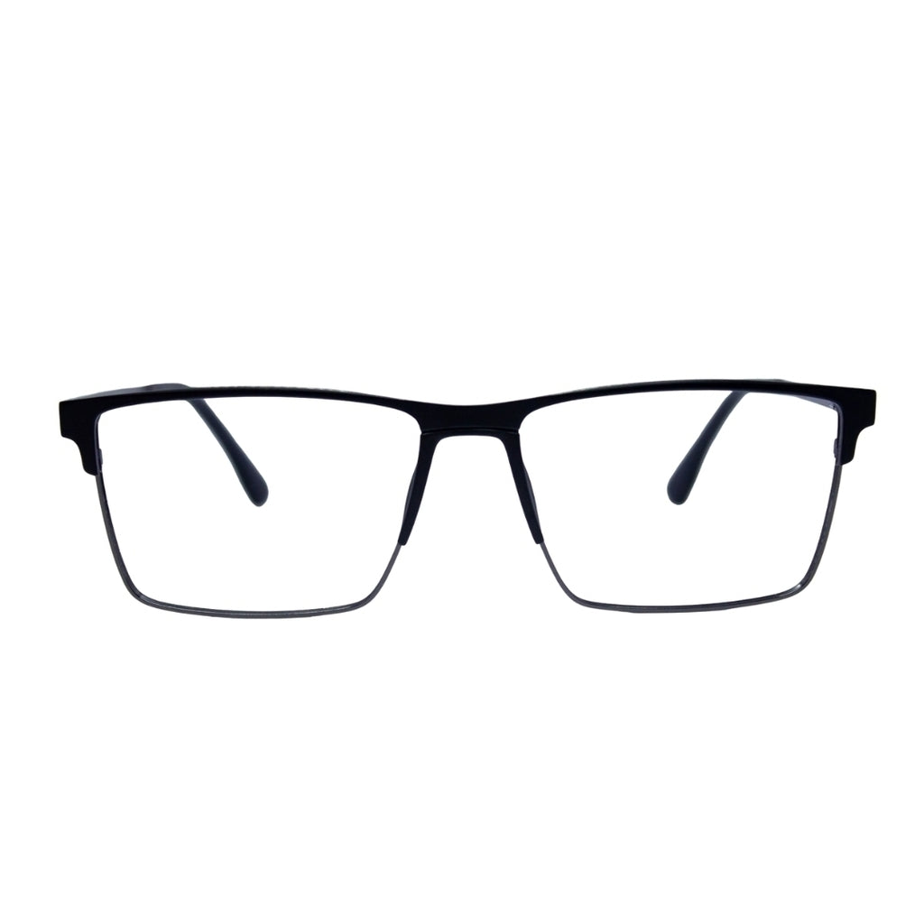 Óculos de Grau Zac Dot Preto Metálico