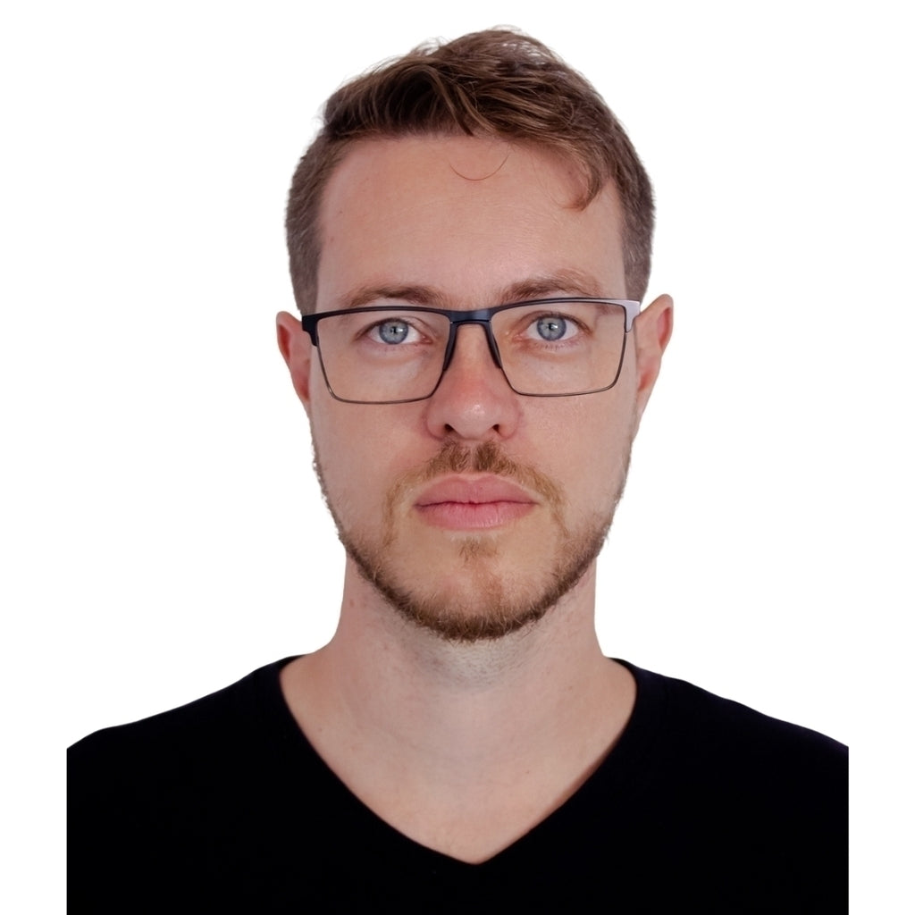 Óculos de Grau Zac Dot Preto Metálico