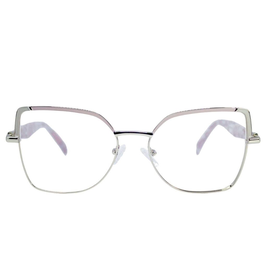 Óculos de Grau Zac Blush Venus Dourado e Rosa