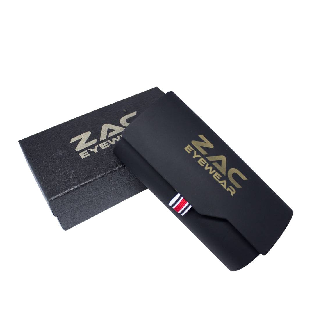 Óculos de Sol Zac LA41 Dark Shell Leo Aragão Preto e Havana