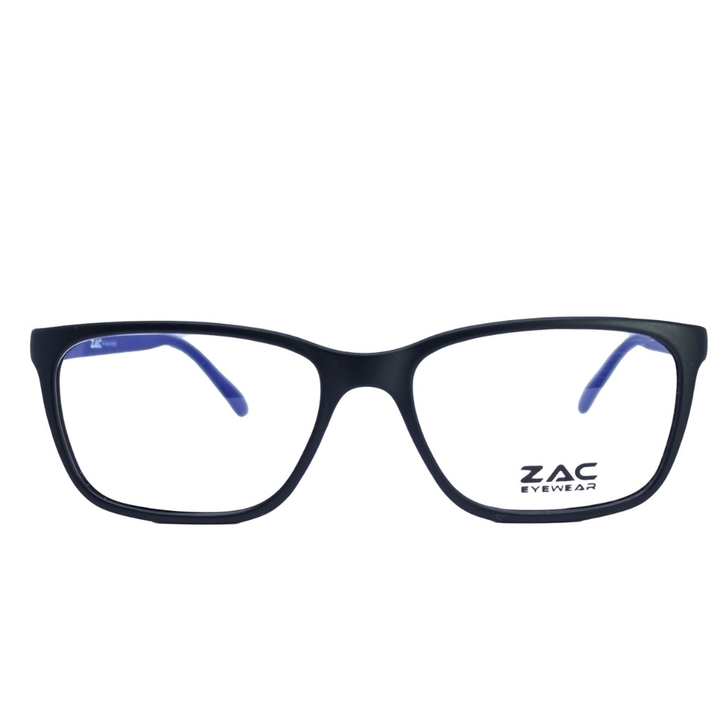 Óculos de Grau Zac Carbon Blue Fibra de Carbono Preto e Azul