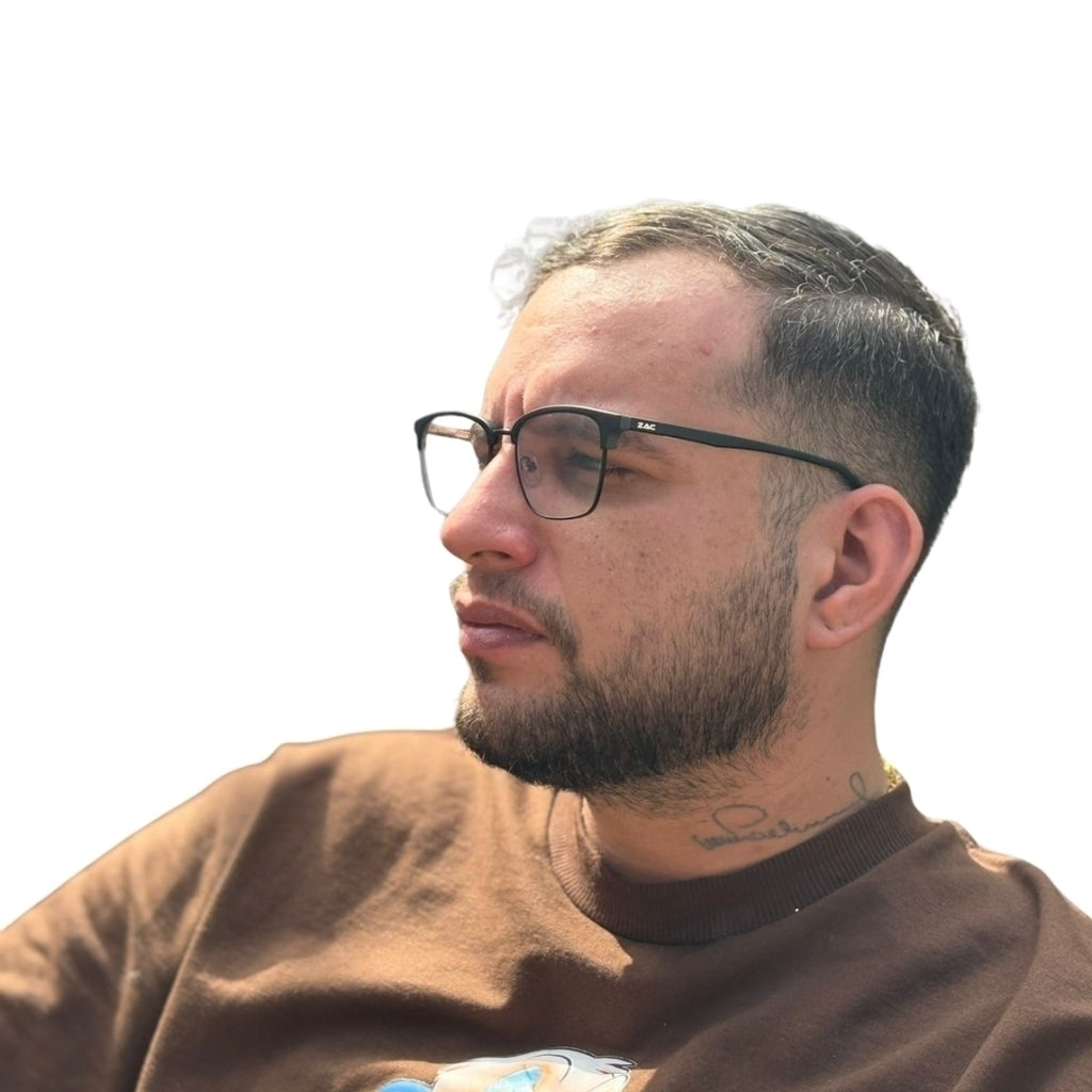 Óculos Gamer Zac KNG Scope Metal Blue Filter Sem Grau