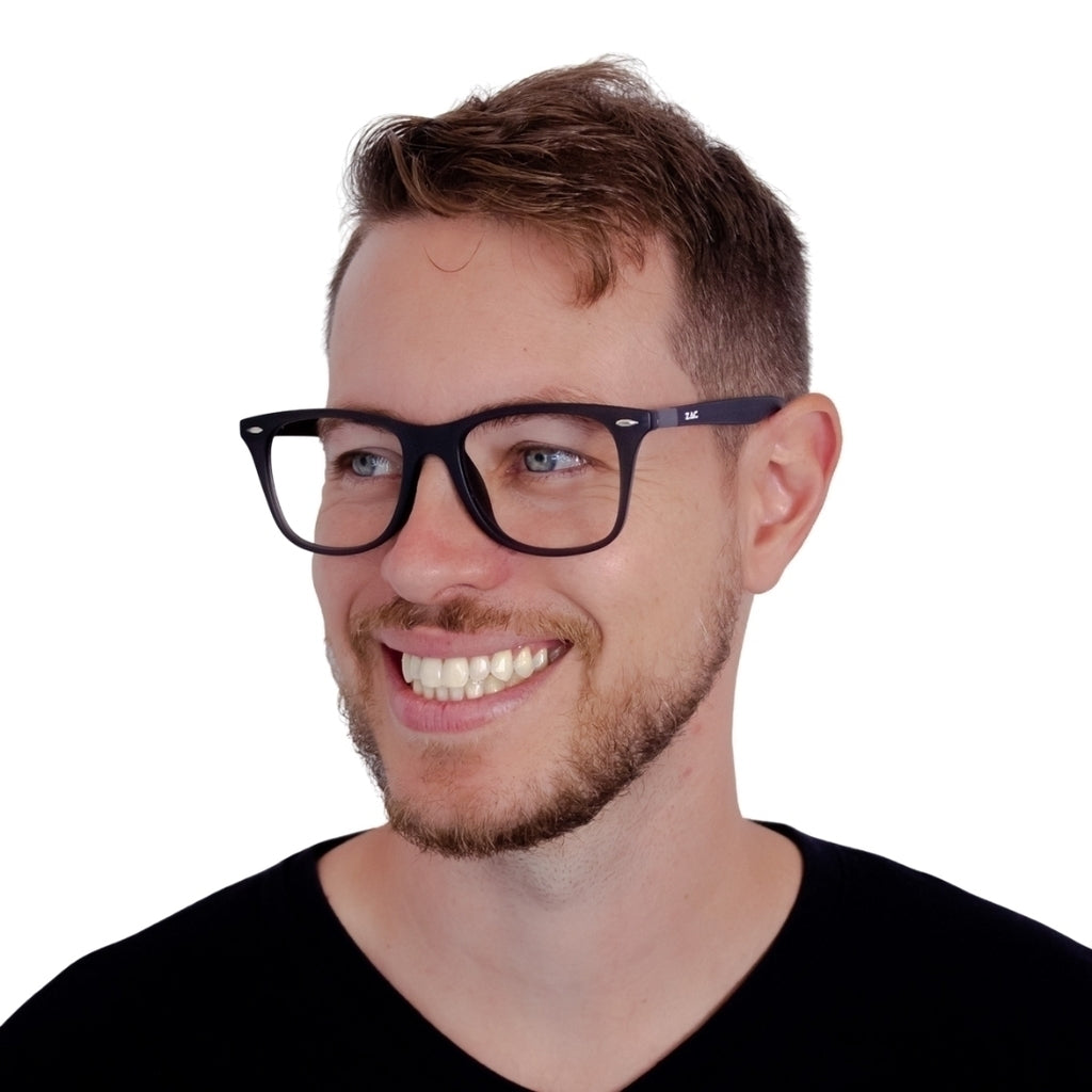 Óculos de Grau Zac Level Up Preto