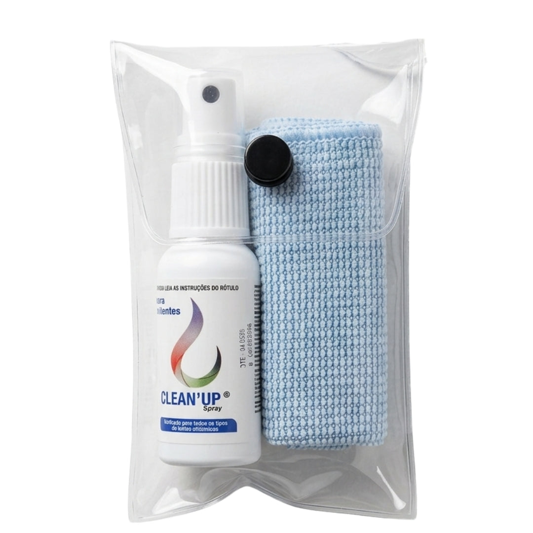 Kit de Limpeza Premium ZAC – Spray + Flanela de Microfibra